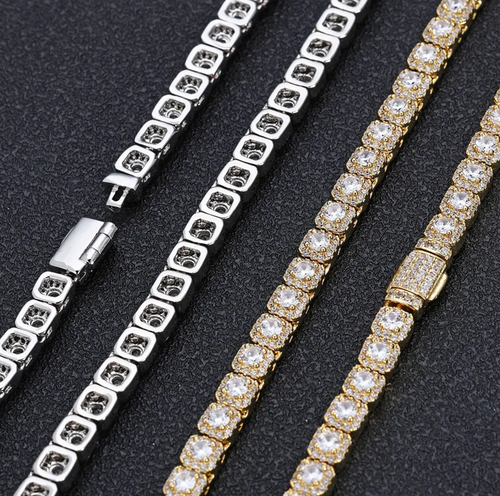 5mm Iced Tennis Chain Bracelet