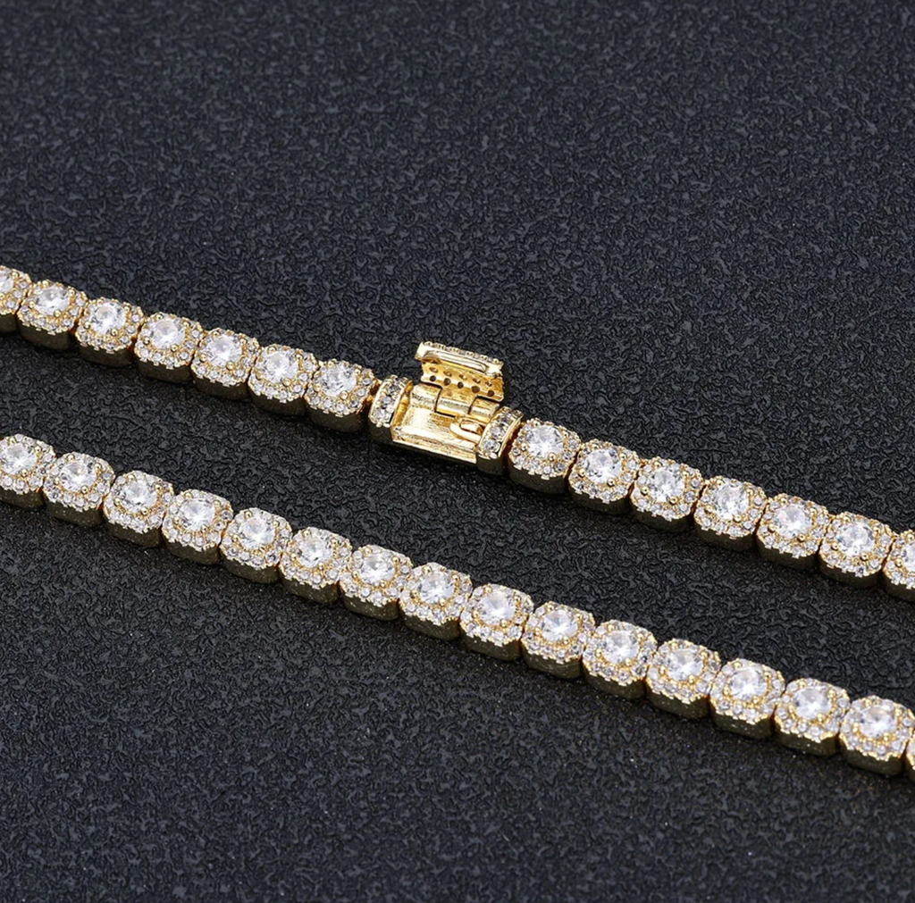 5mm Iced Tennis Chain Bracelet