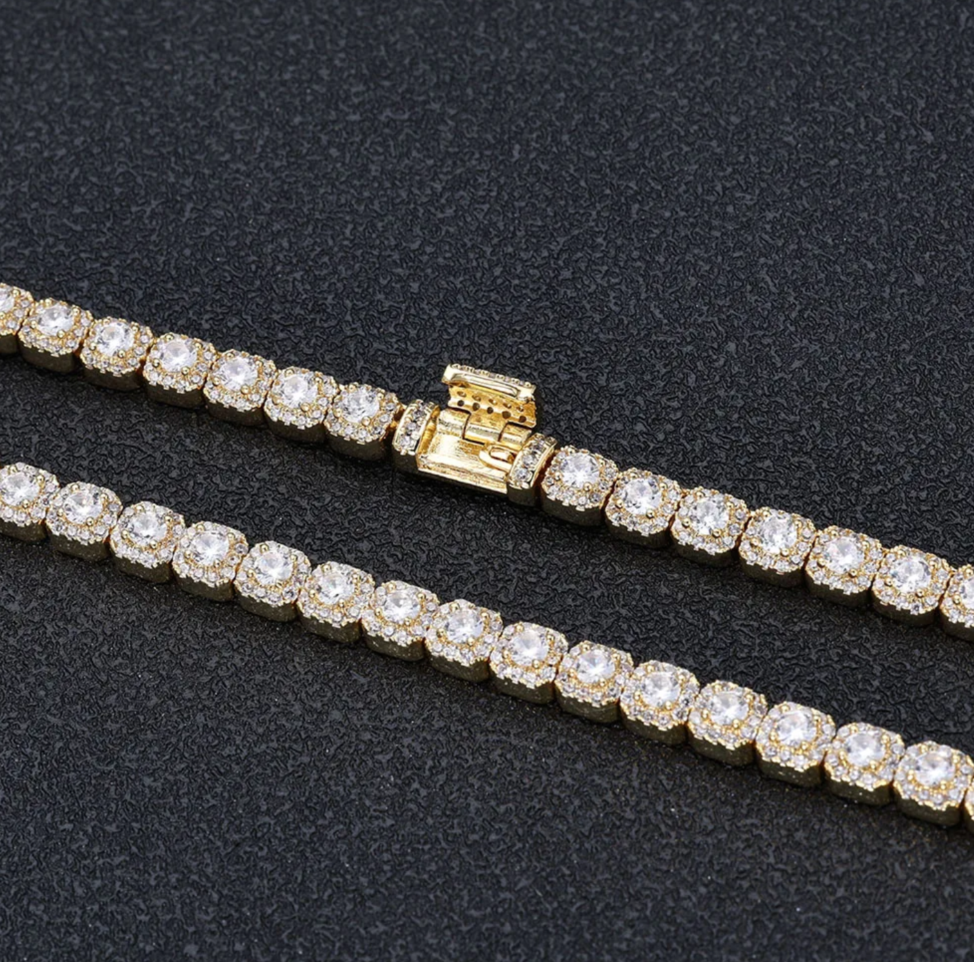 5mm Iced Tennis Chain Bracelet