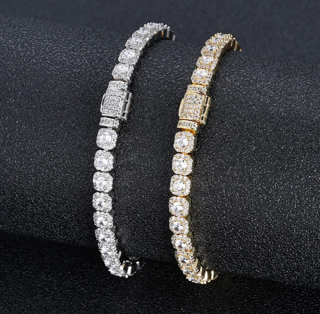 5mm Iced Tennis Chain Bracelet