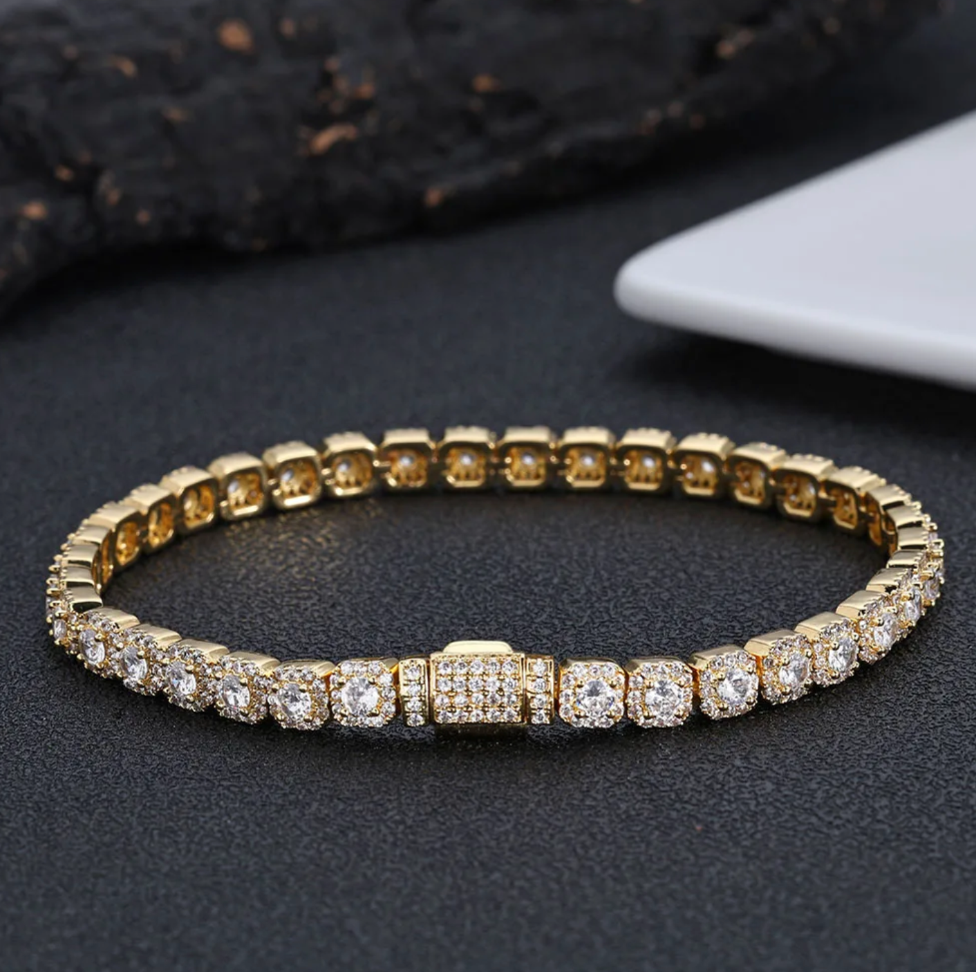 5mm Iced Tennis Chain Bracelet