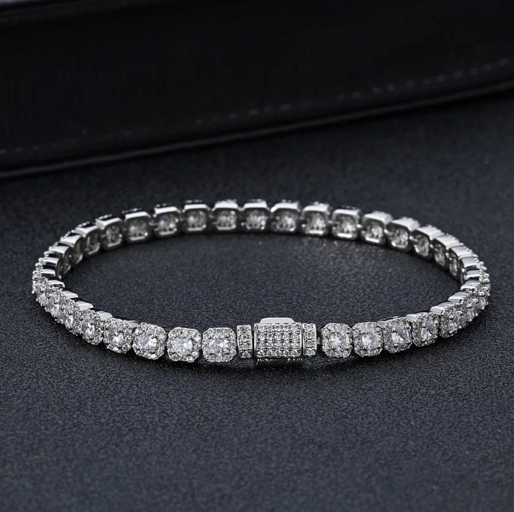 5mm Iced Tennis Chain Bracelet