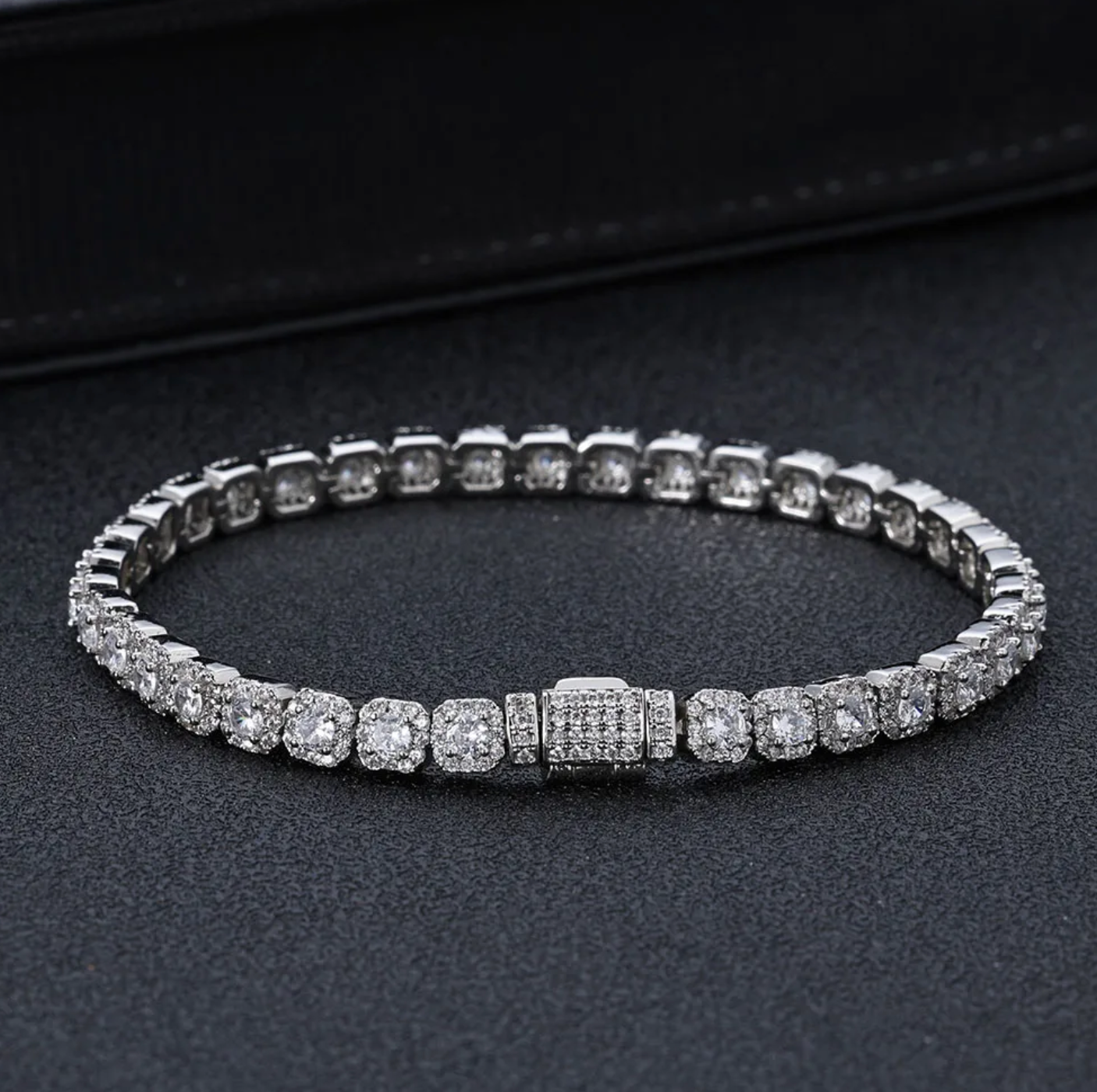 5mm Iced Tennis Chain Bracelet